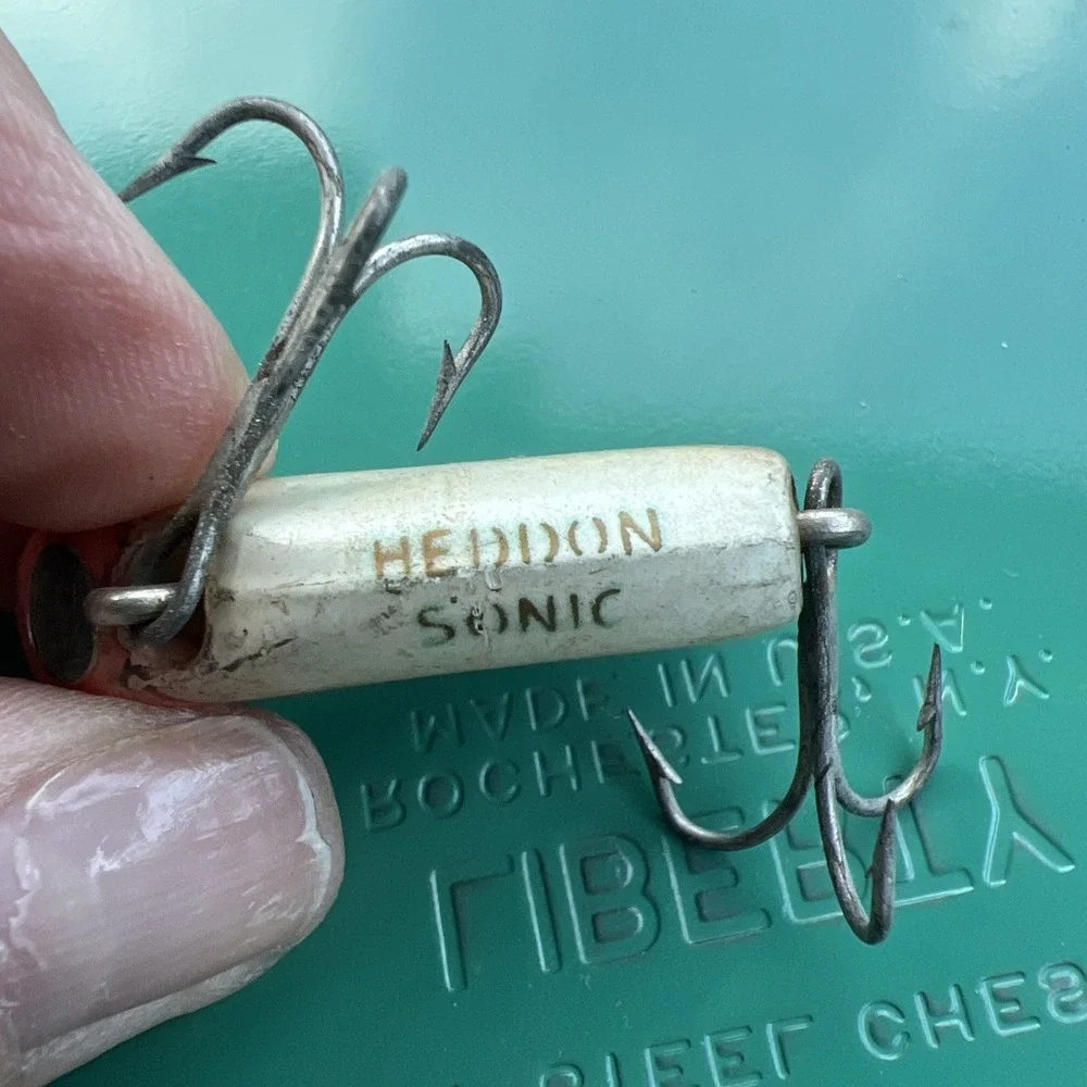 Vintage Heddon Sonic Fishing Lure, Set Of 2